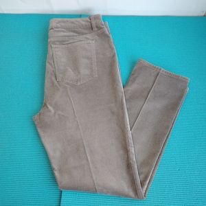 Talbots Womens Corduroy Straight Stretch Jeans High Rise 12P